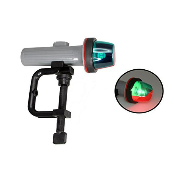Pactrade Marine Boat Pontoon Canoe LED Battery Operated Navigation Light 3 Pcs Pactrade Marine Boat Pontoon Canoe LED Battery Operated Navigation Light 3 Pcs